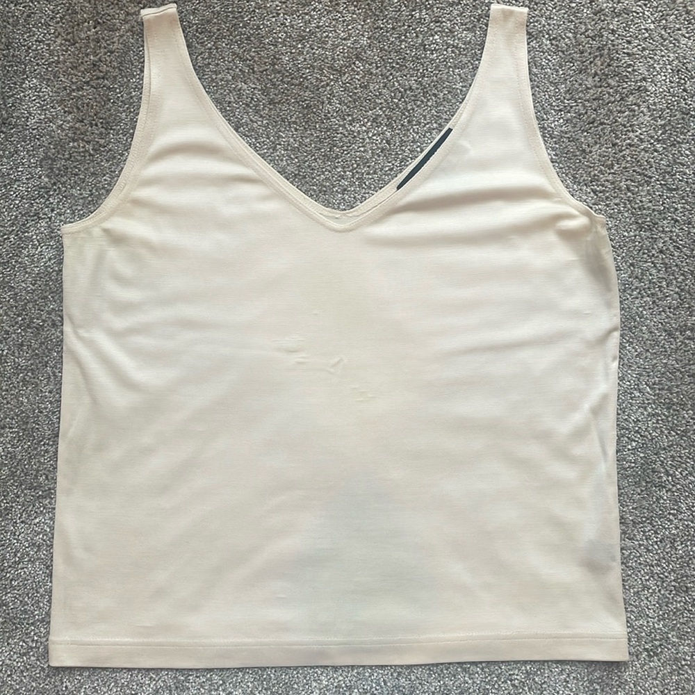 Linda Allard Ellen Tracy, size: L, color: cream